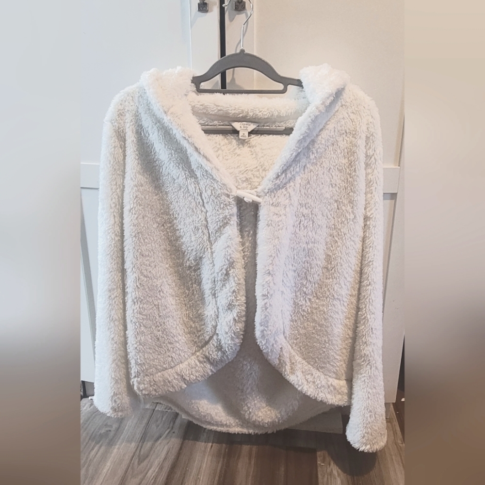 Winter White Fur Sweater